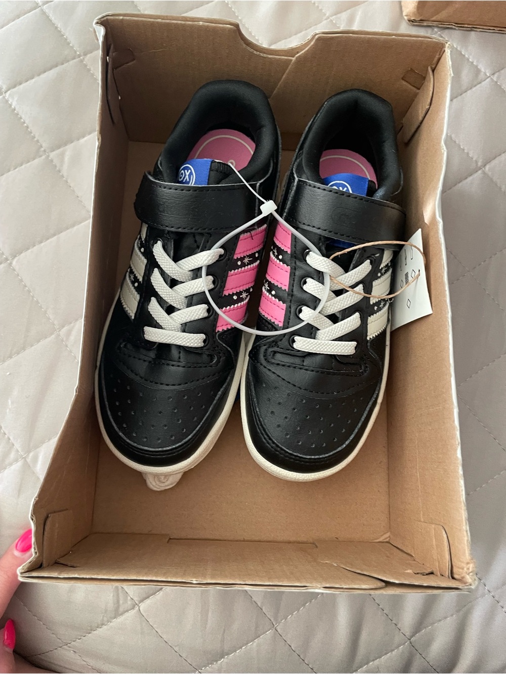 adidas Forum Low C Box - Black White